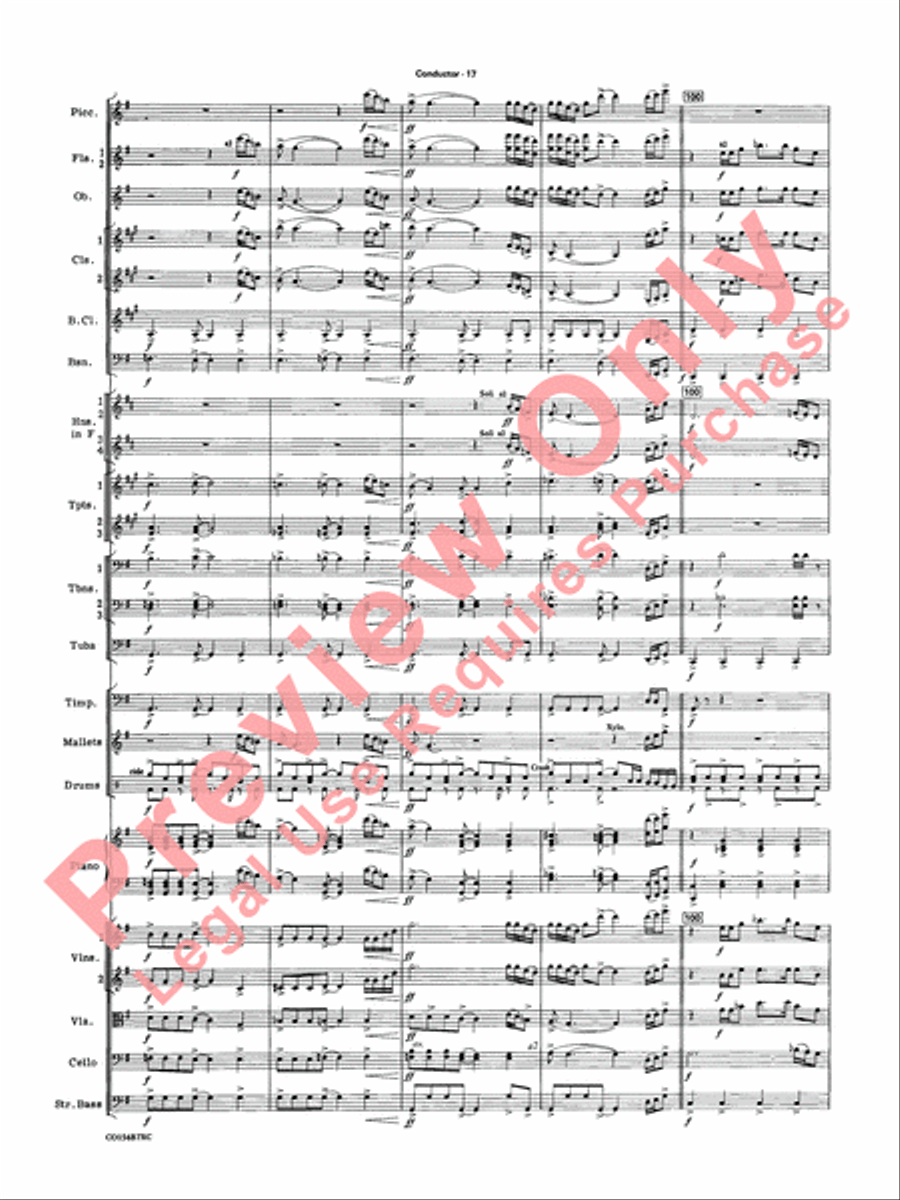 Themes from 007 Full Orchestra scores gallery preview page 20