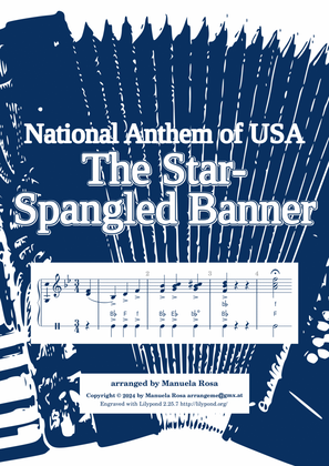 The Star-Spangled Banner (US national anthem; arranged for accordion)