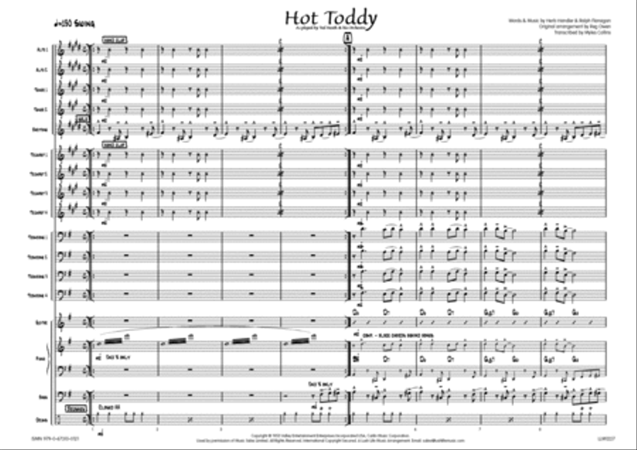 Hot Toddy Hot Toddy Big Band scores gallery preview page 2