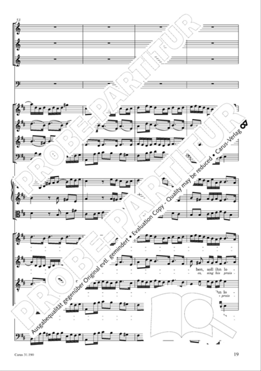 Sing to the Lord a new song (Singet dem Herrn ein neues Lied) ATB scores gallery preview page 20