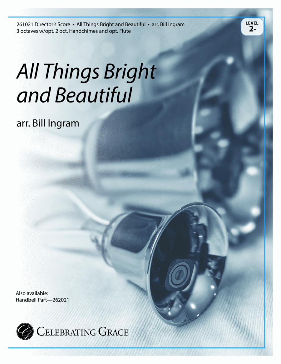 All Things Bright and Beautiful (Director's Score) Handbell Choir scores gallery preview page 1