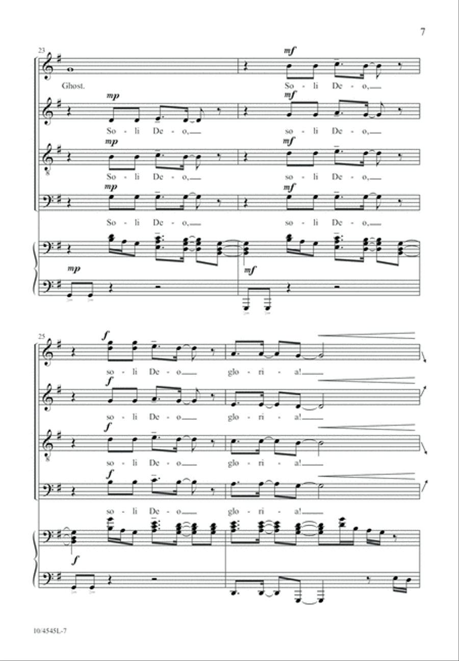 Soli Deo 4-Part scores gallery preview page 8