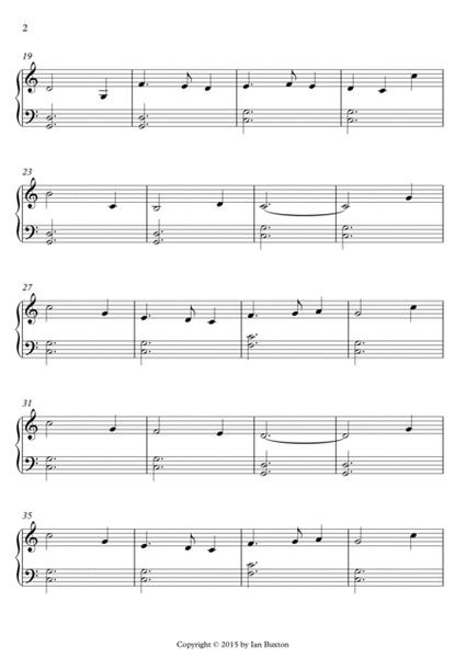 Salisbury Song (Arranged for Celtic/Folk Harp)