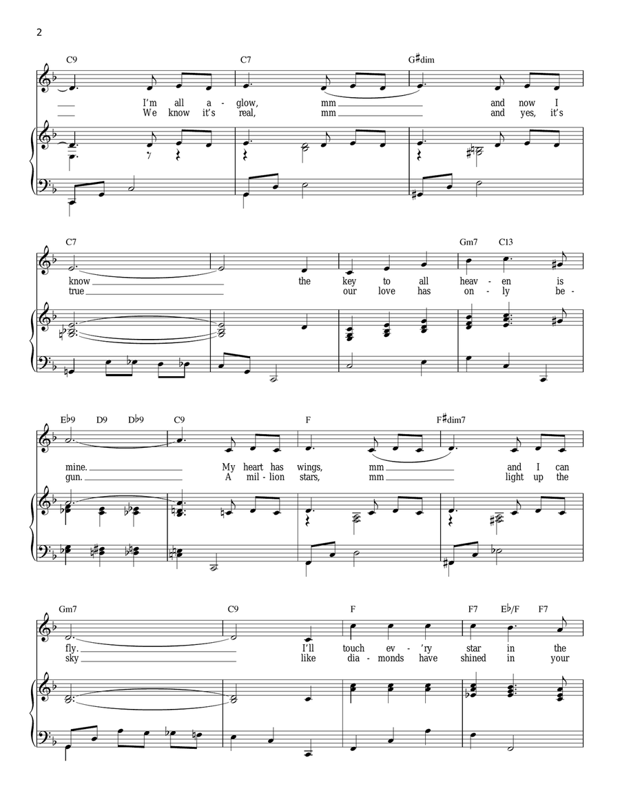 So This Is Love (from Cinderella) Piano, Vocal scores gallery preview page 2