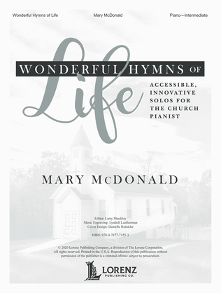Book cover for Wonderful Hymns of Life