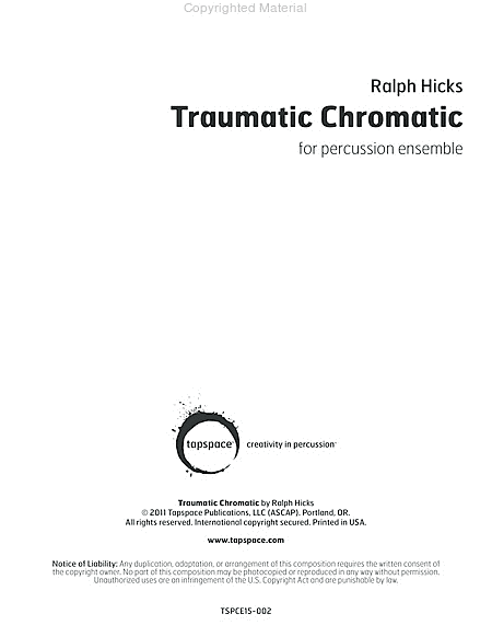 Traumatic Chromatic image number null
