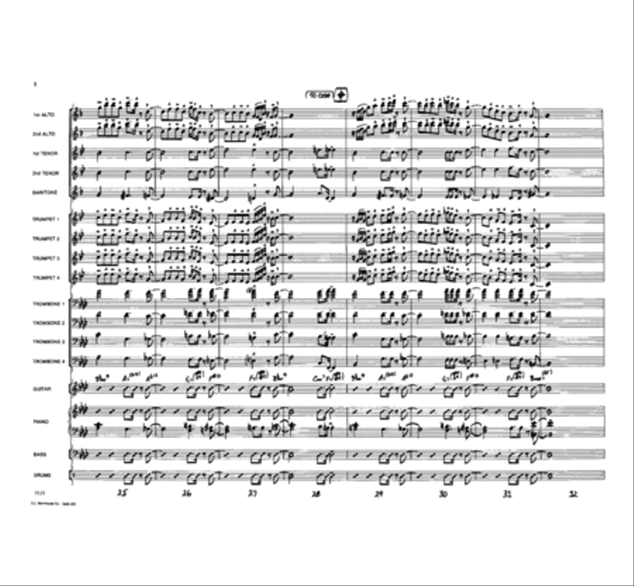 After Hours Jazz Ensemble scores gallery preview page 6