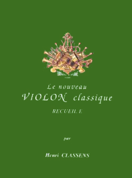 Nouveau violon classique - Volume E