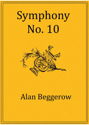 Book cover for Symphony No. 10 (score only)