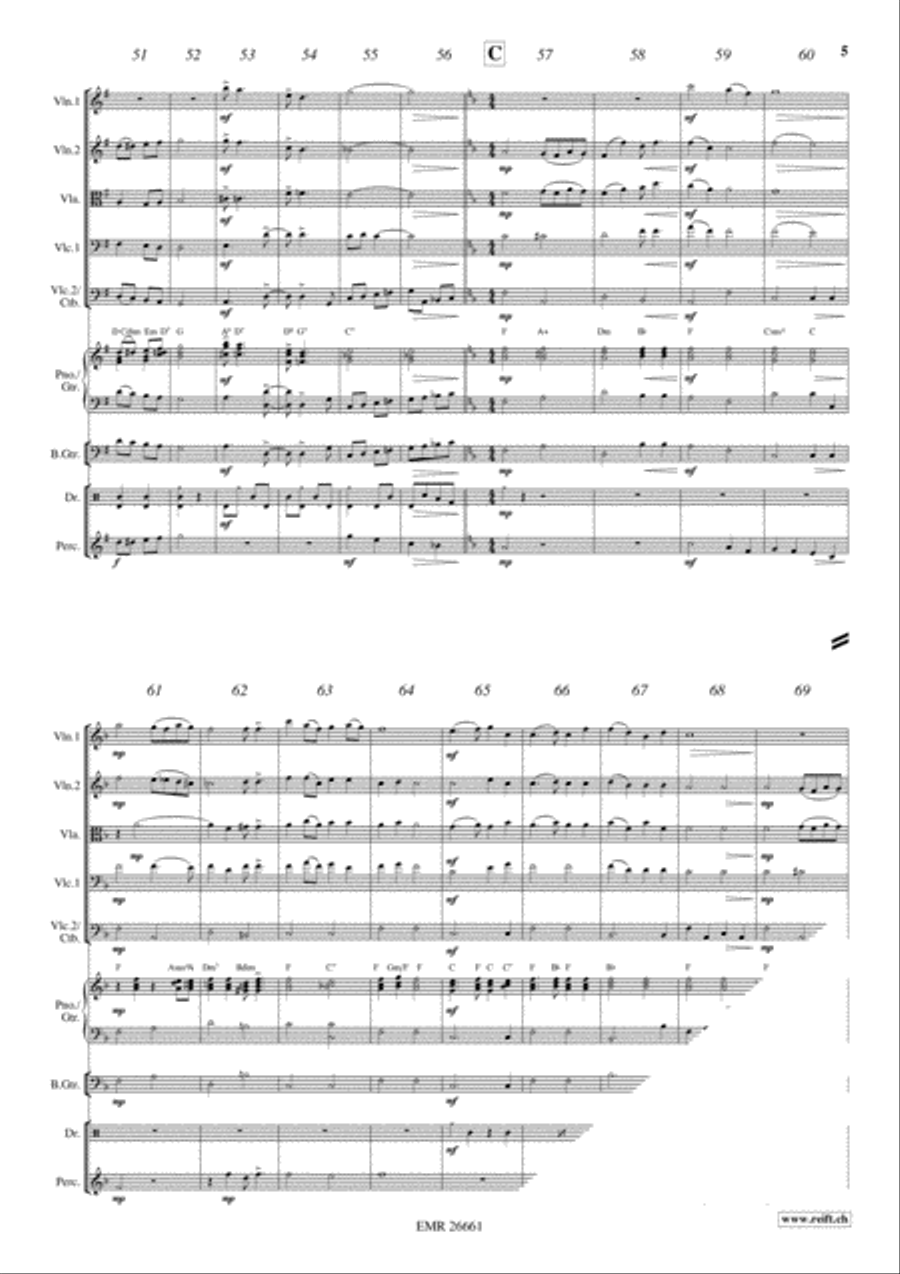 Cowboy Country String Orchestra scores gallery preview page 5