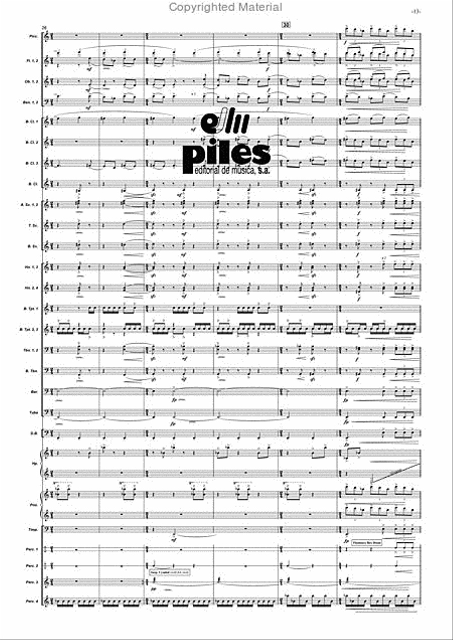 Duende Duende Concert Band scores gallery preview page 14
