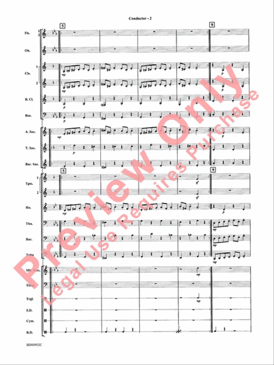 In the Hall of the Mountain King Concert Band scores gallery preview page 5
