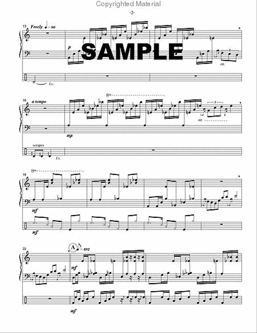 Yanoskercise Yanoskercise Percussion Ensemble scores gallery preview page 3