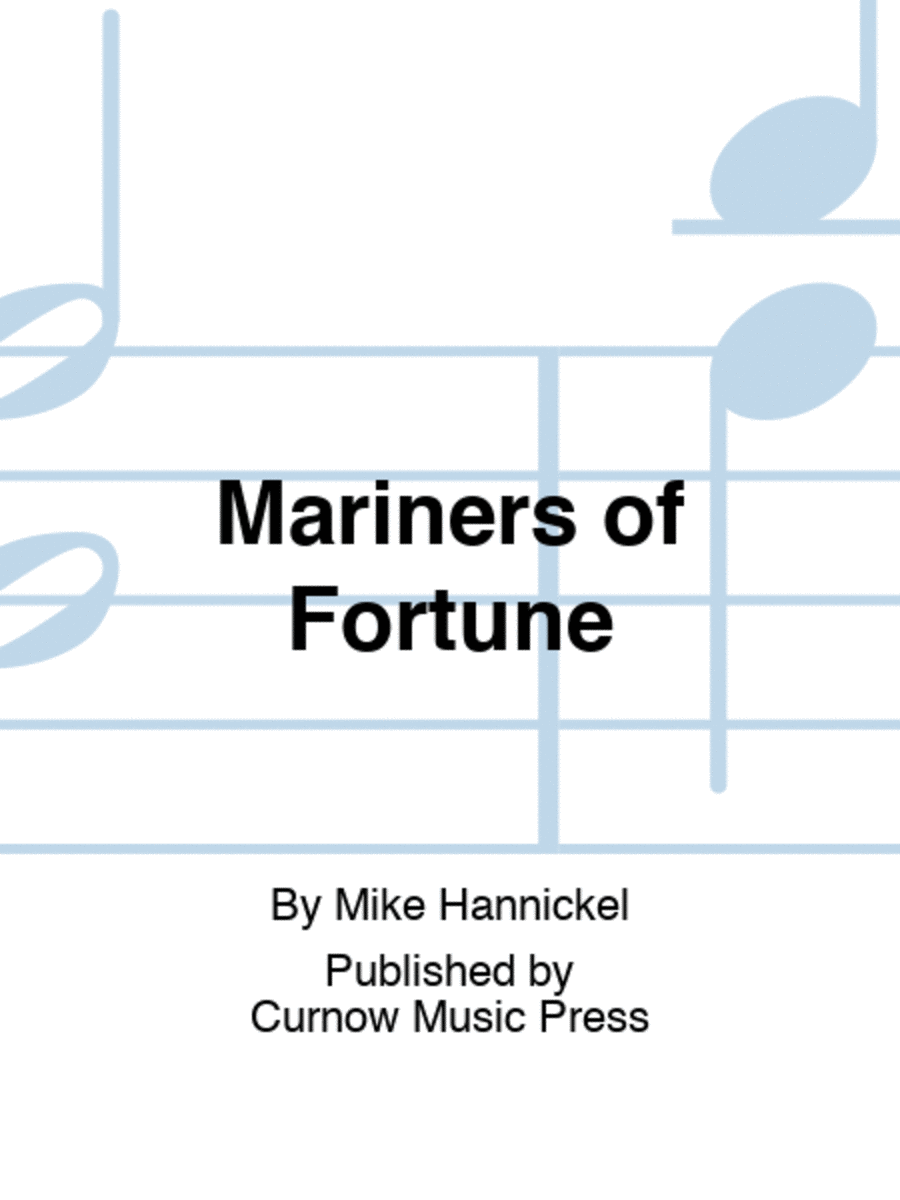 Mariners of Fortune Concert Band scores gallery preview page 1