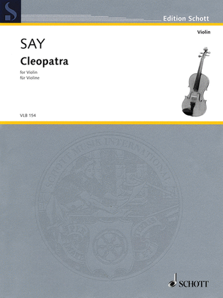 Book cover for Cleopatra, Op. 34