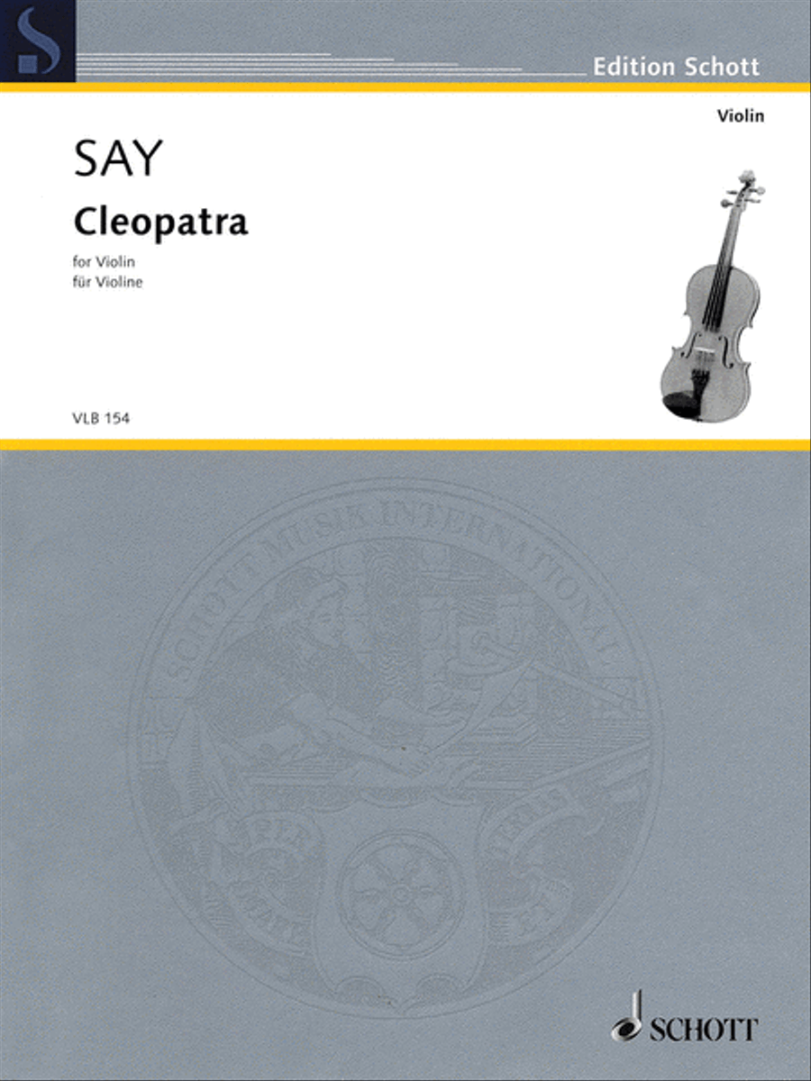 Cleopatra, Op. 34 Cleopatra, Op. 34 Violin Solo scores gallery preview page 1
