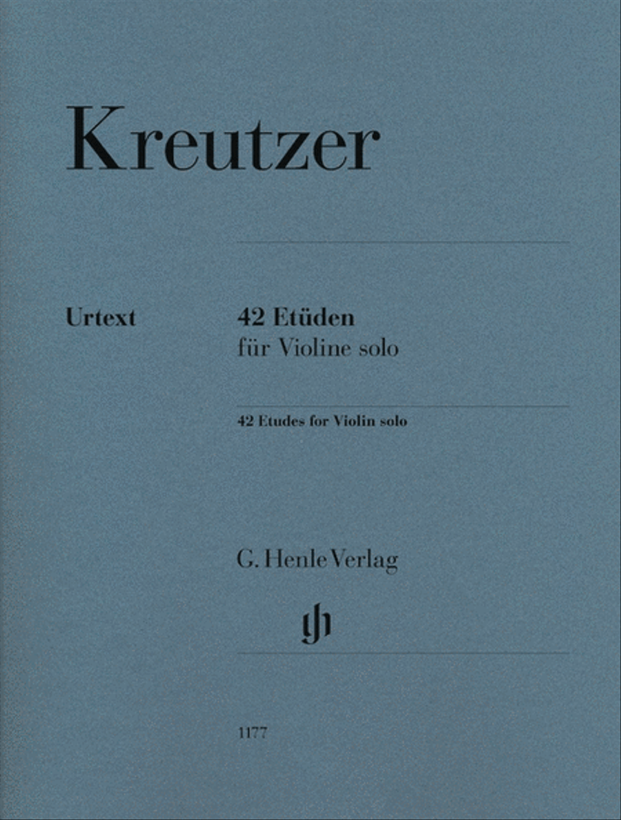 42 Etudes for Violin Solo Violin Solo scores gallery preview page 1