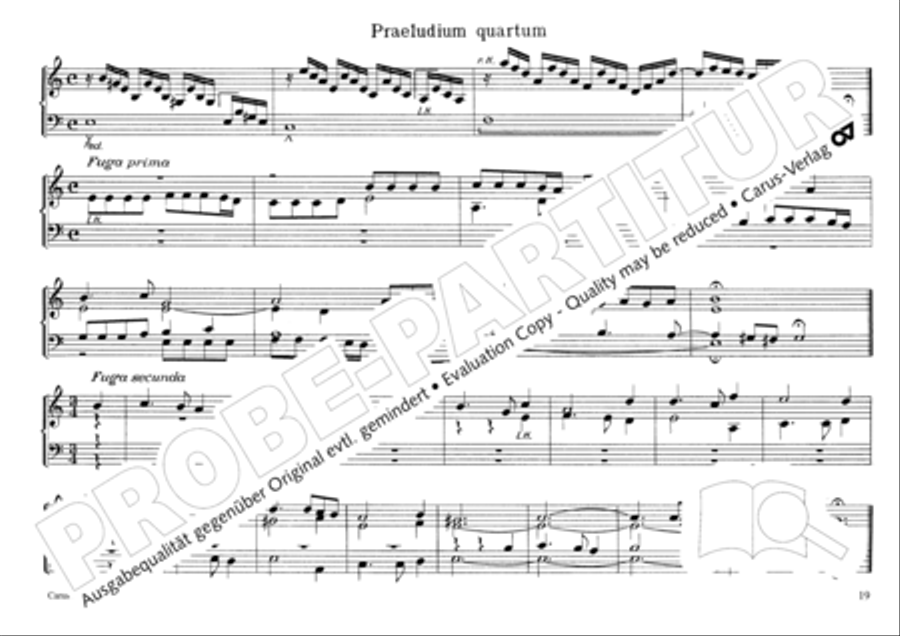 Musikalischer Blumenstrauss Organ Solo scores gallery preview page 22
