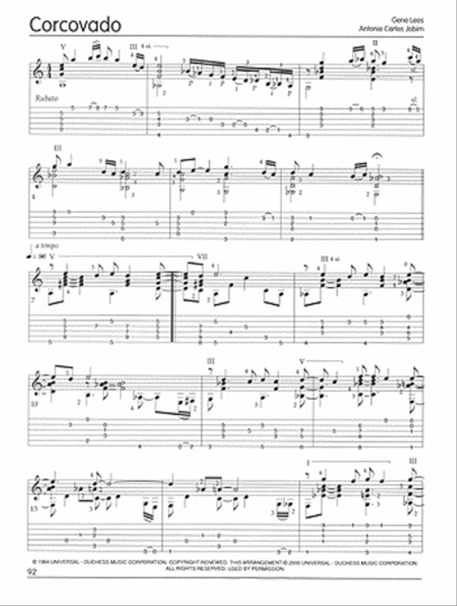 Fingerstyle Guitar Gig Book Acoustic Guitar scores gallery preview page 8