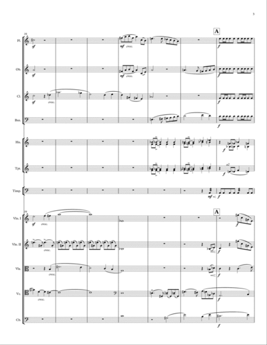 Algonquian Dreamcatcher 1st mvmt. Full Orchestra scores gallery preview page 5