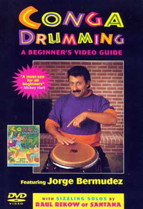 Book cover for Conga Drumming (DVD)