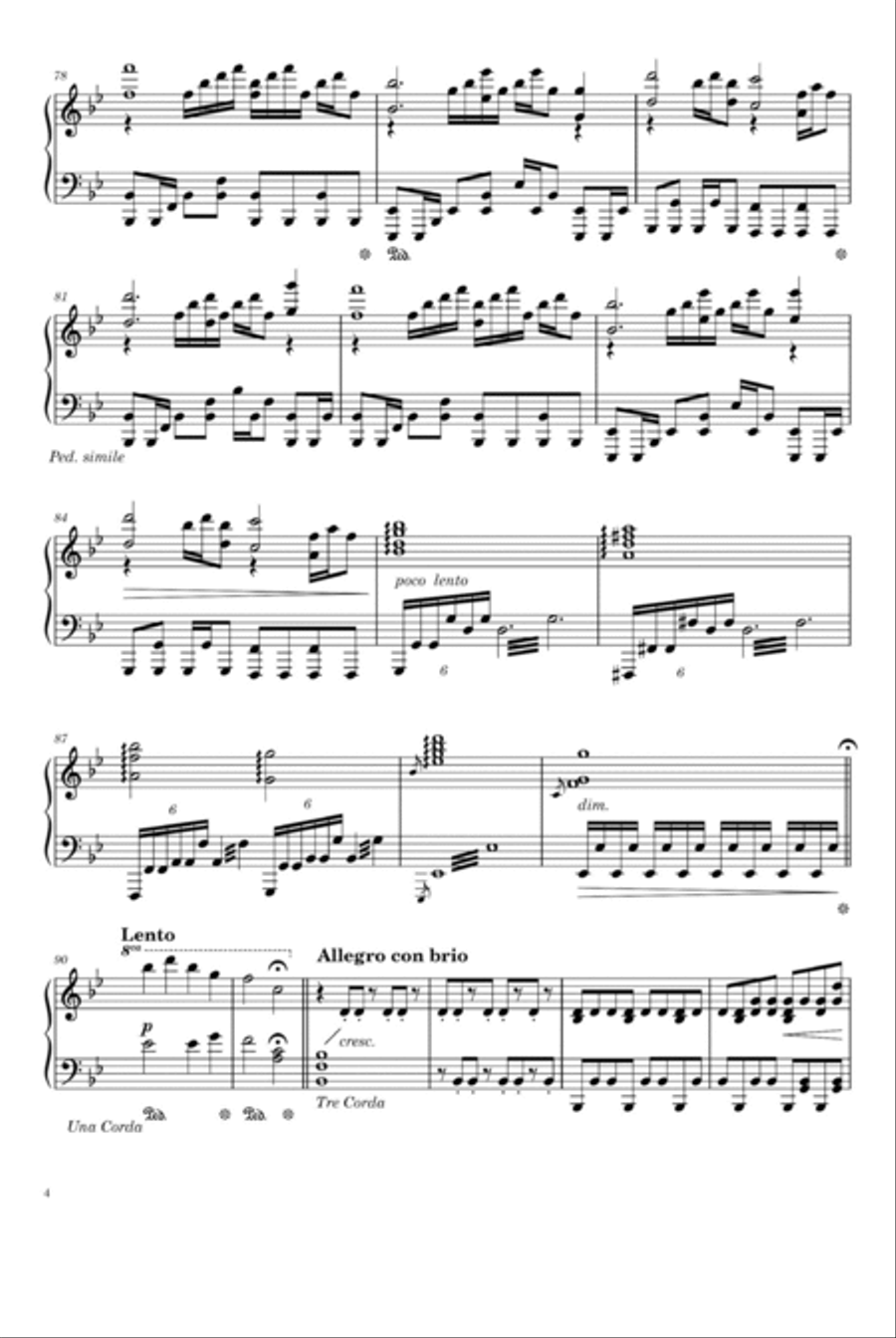 Alpha Alpha Piano Solo scores gallery preview page 4
