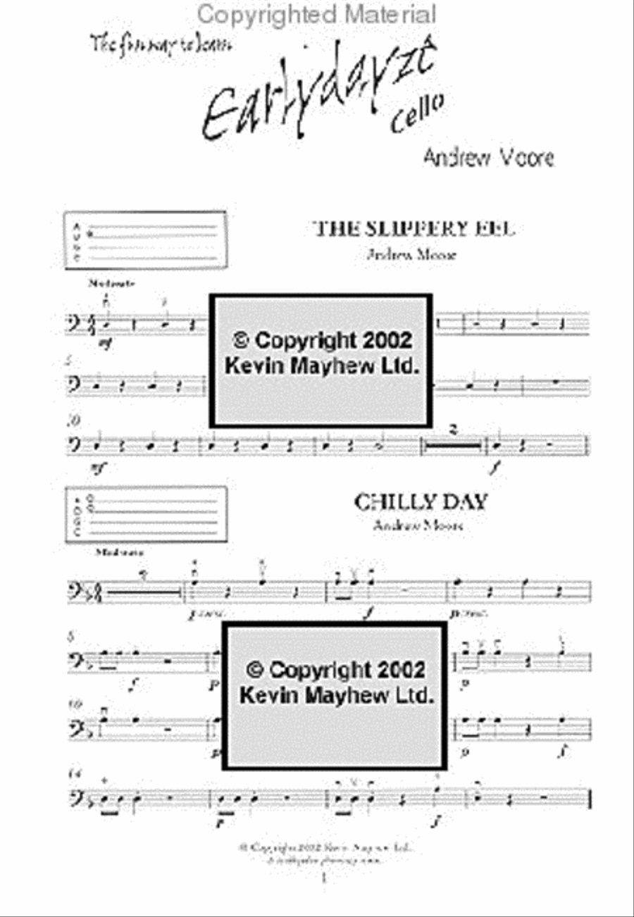 Earlydayze Cello Earlydayze Cello Cello scores gallery preview page 4