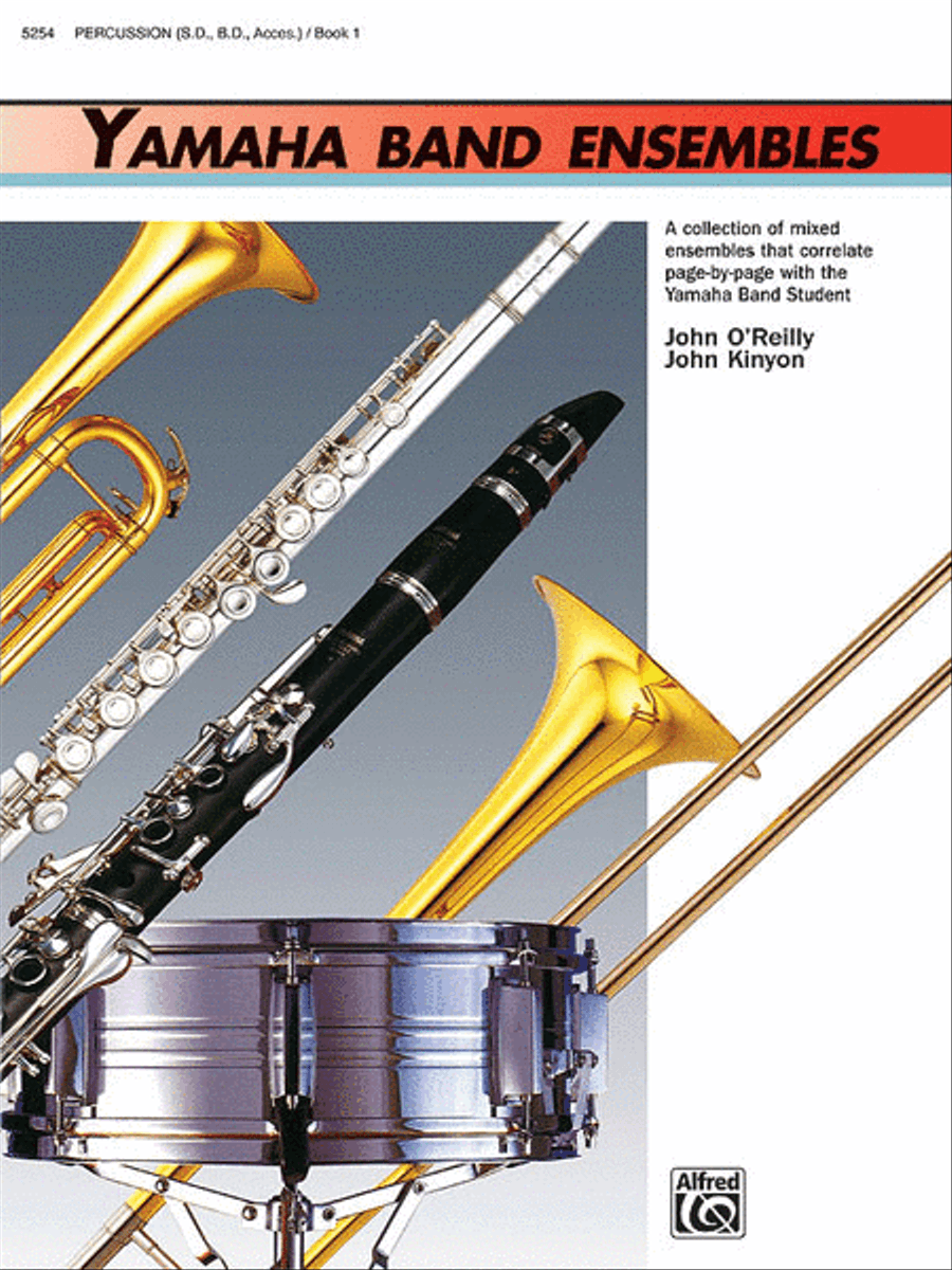 Yamaha Band Ensembles, Book 1 Concert Band Methods scores gallery preview page 1