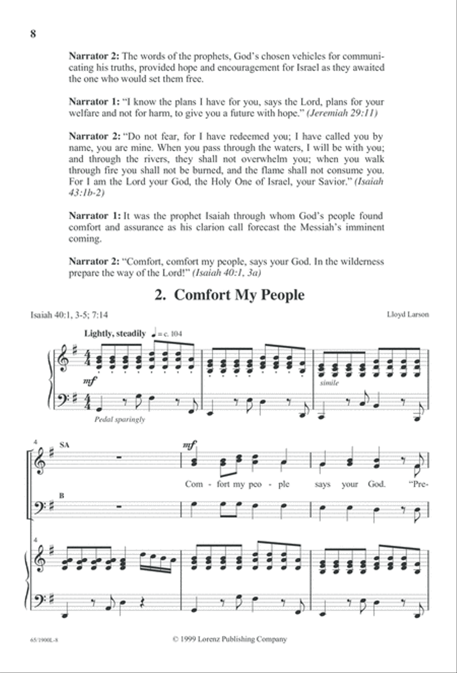 Love's Pure Light 3-Part scores gallery preview page 10
