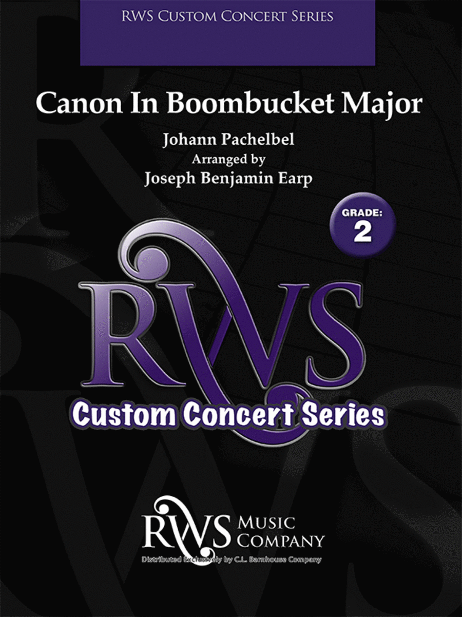 Canon in Boombucket Major Concert Band scores gallery preview page 1