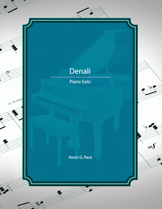Book cover for Denali, piano solo
