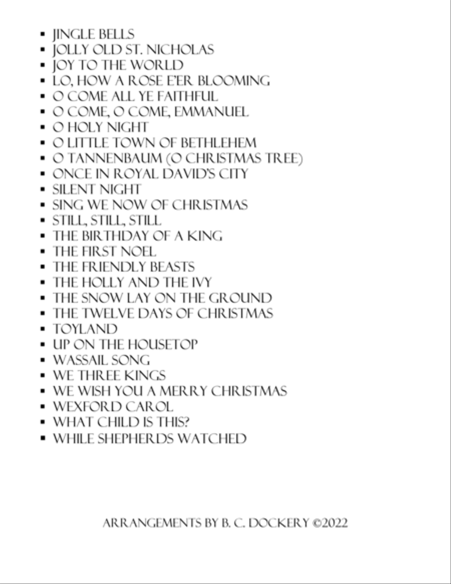 50 Christmas Duets for Violin and Cello 50 Christmas Duets for Violin and Cello String Duet scores gallery preview page 3