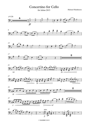 Concertino for cello