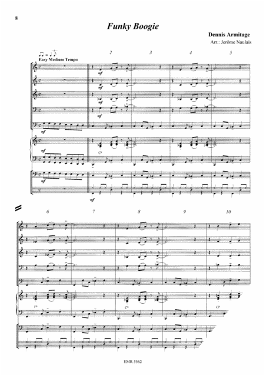 Boogie Boogie Concert Band scores gallery preview page 4