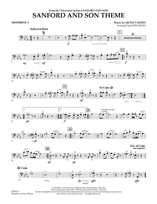 Sanford And Son Theme - Trombone 2