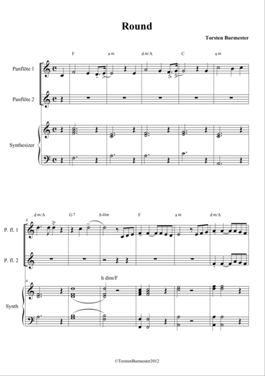 Round Small Ensemble scores gallery preview page 3