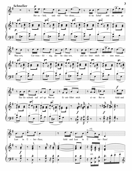 SCHUMANN: Die Kartenlegerin, Op. 31 no. 2 (transposed to G major)