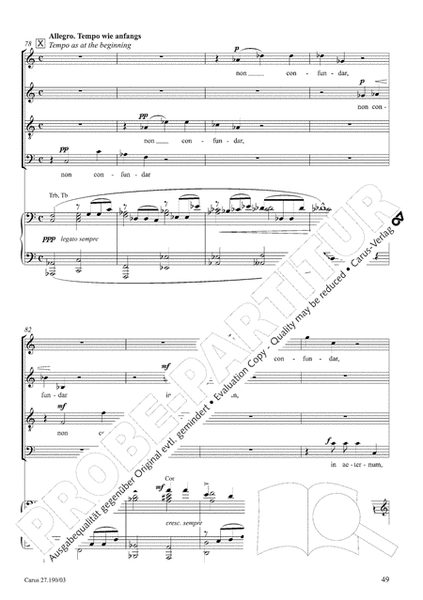 Te Deum by Anton Bruckner 4-Part - Sheet Music
