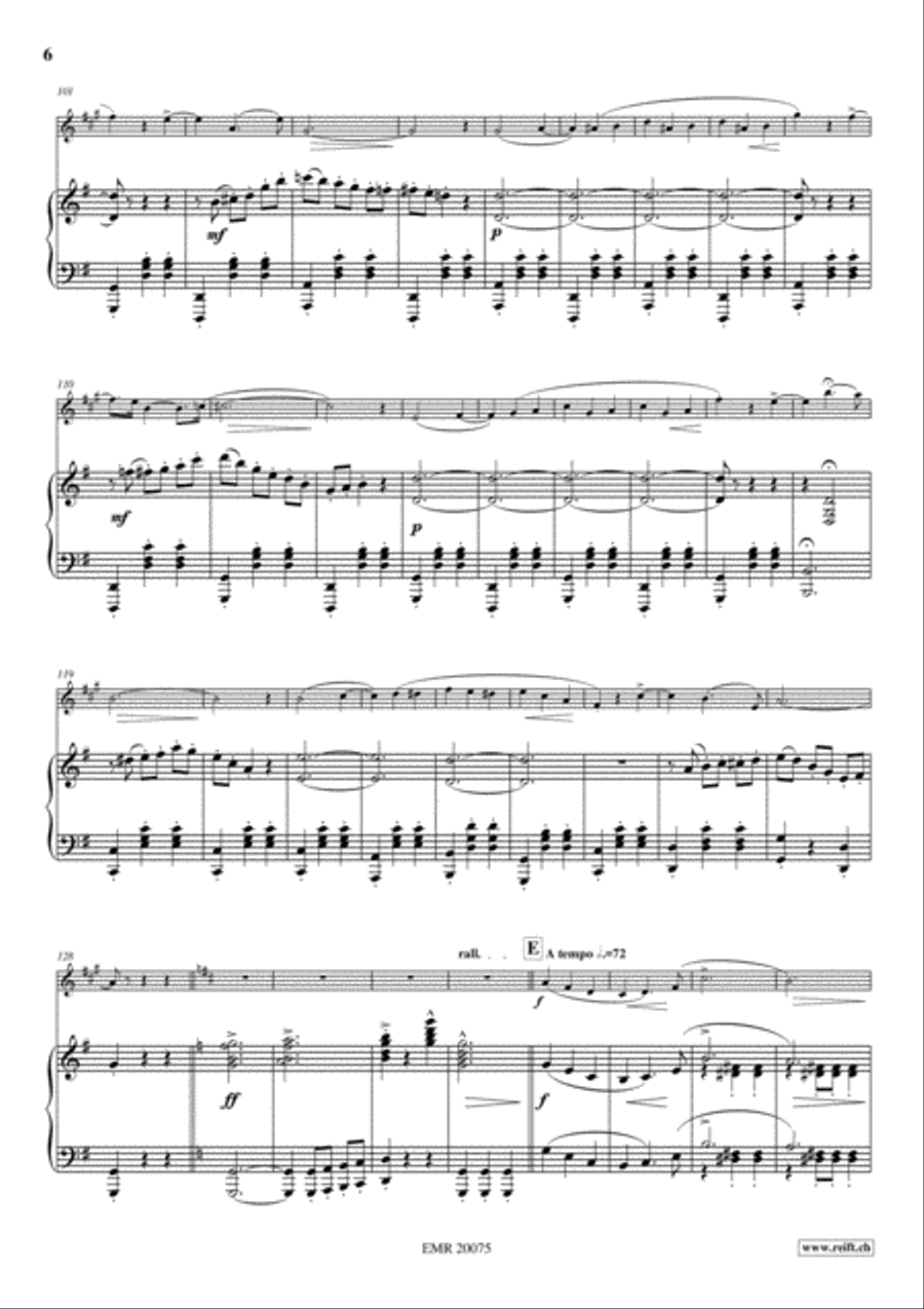 Thoughts Of Love Thoughts Of Love Tenor Saxophone scores gallery preview page 6