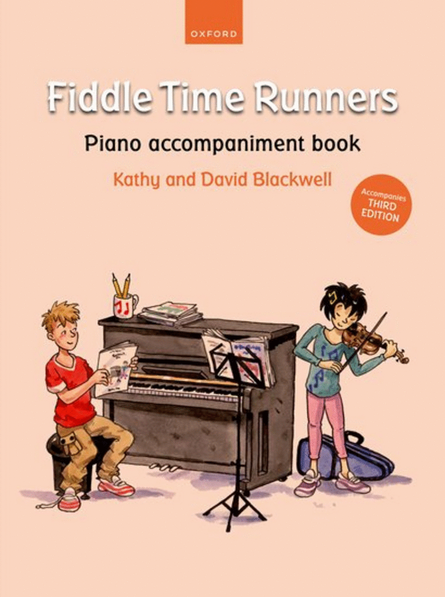 Fiddle Time Runners Piano accompaniment book (for Third Edition)