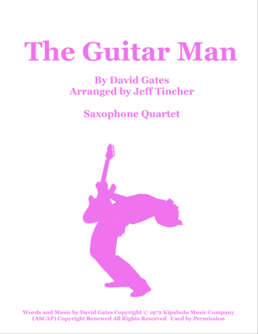The Guitar Man Woodwind Quartet scores gallery preview page 1