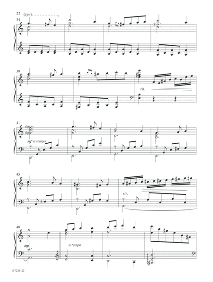 Born the King of Angels Piano Solo scores gallery preview page 17