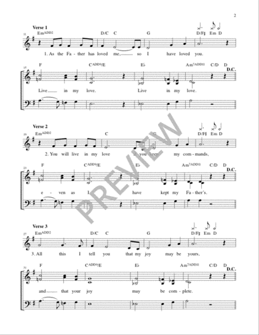 Love One Another - Guitar edition Guitar scores gallery preview page 3