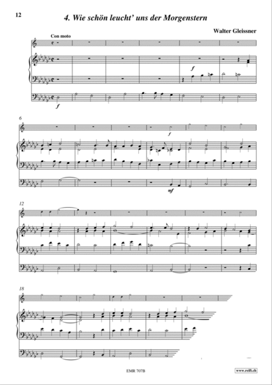 Alphorn & Organ Organ scores gallery preview page 7