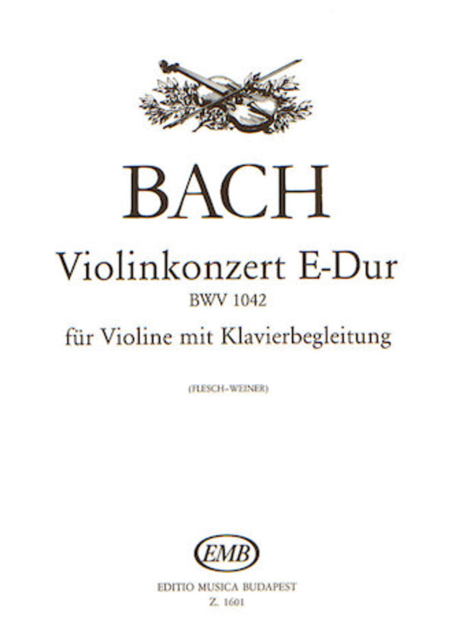 Violin Concerto No. 2 in E major, BWV 1042