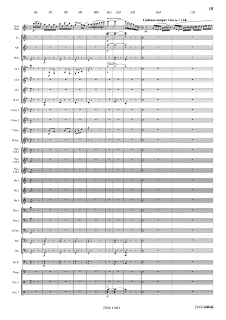 Carmen Fantasy Carmen Fantasy Concert Band scores gallery preview page 16
