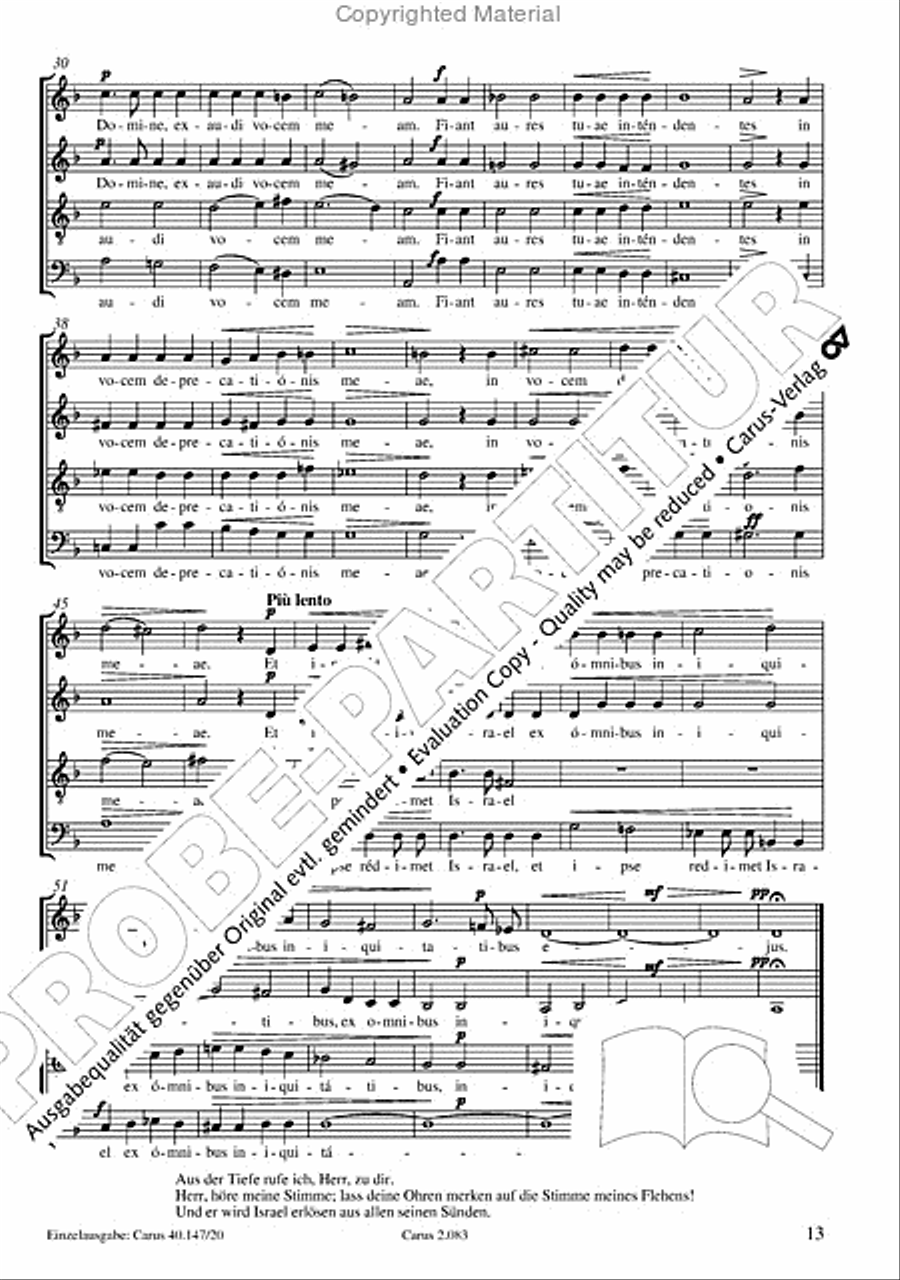 Choirbook of Mourning Choirbook of Mourning Choir scores gallery preview page 14