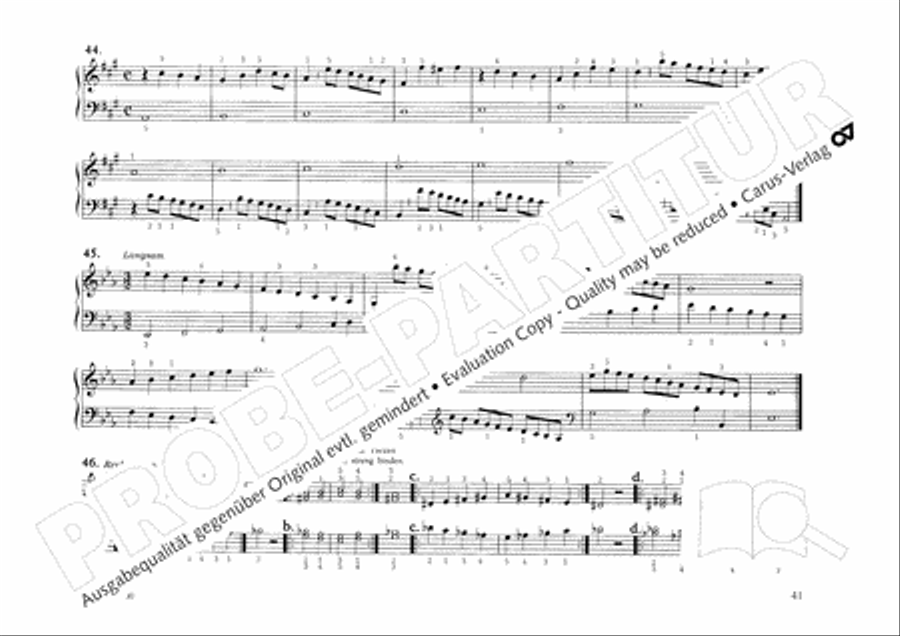 Orgelschule Orgelschule Organ scores gallery preview page 43