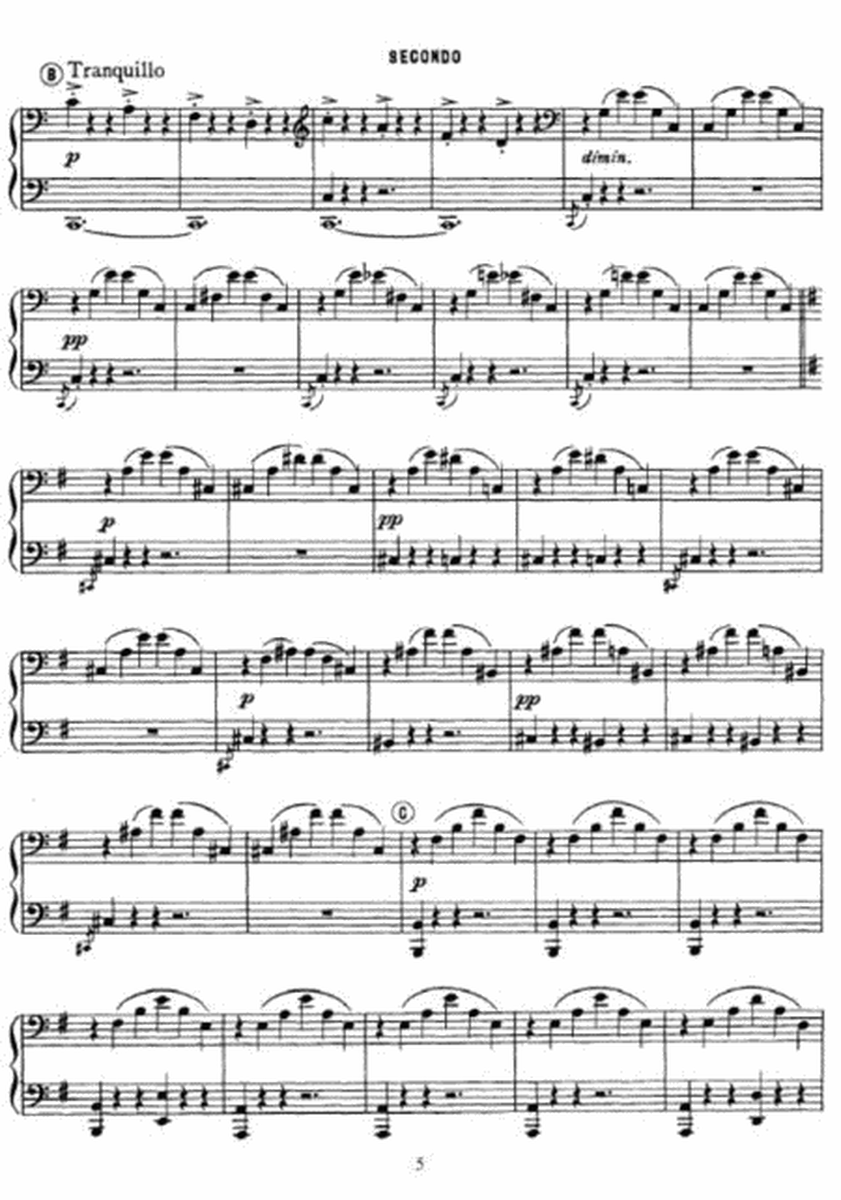 Rimsky-Korsakoff - Sheherezade, Op.35 (arranged by the Composer) Part 1 (piano duet)