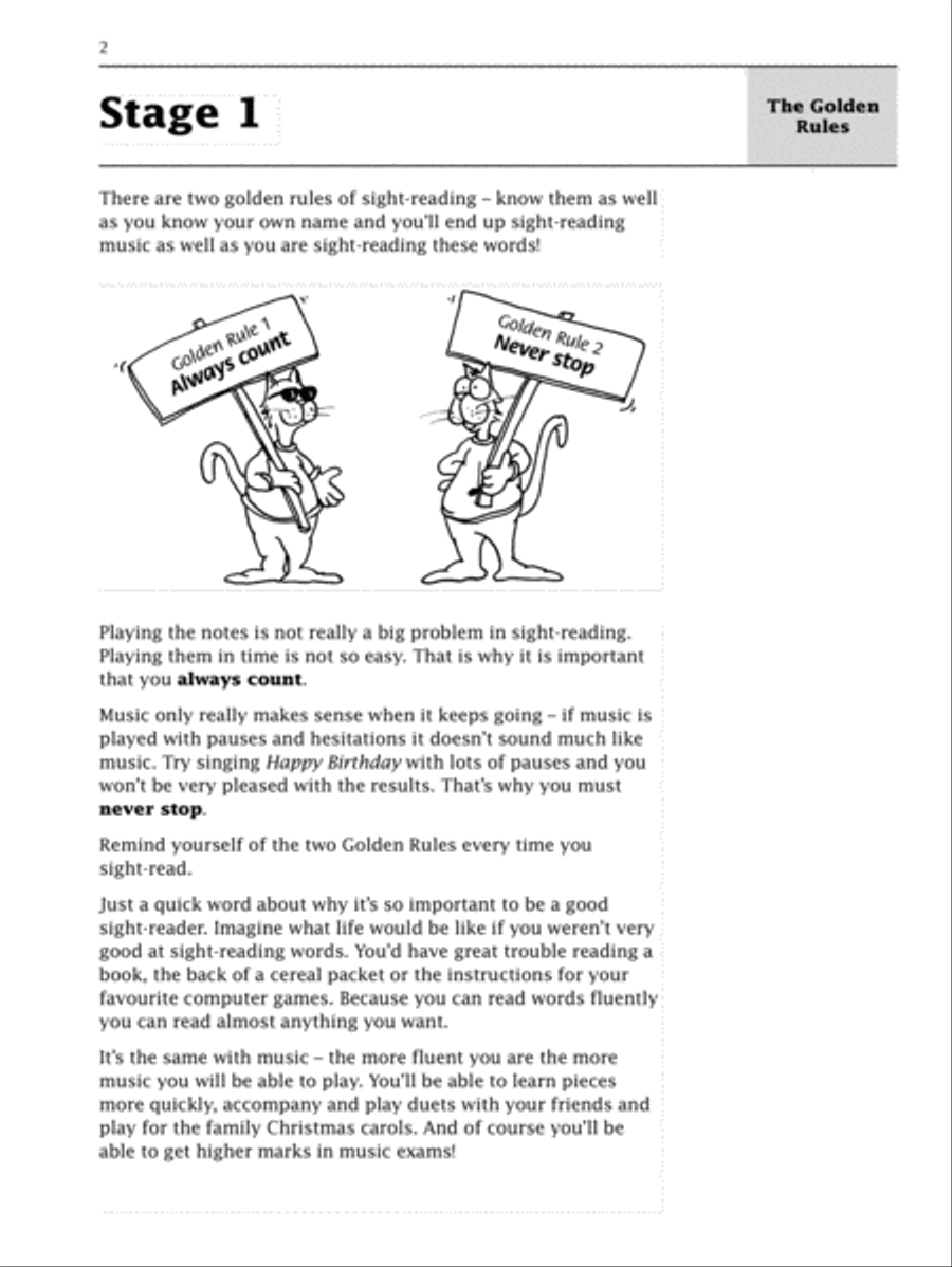 Improve Your Sight-reading! Trinity Piano, Initial Piano Method scores gallery preview page 2